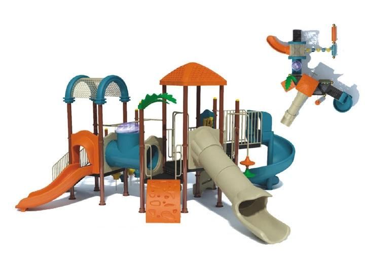 Latest Colorful and Fun Outdoor Plastic Playground Equipment for Kids