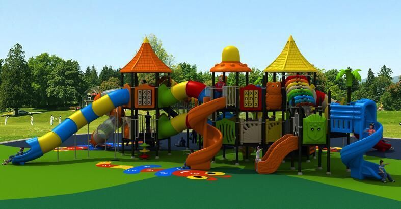 Animal Series Children Slide Outdoor Playground Park Equipment
