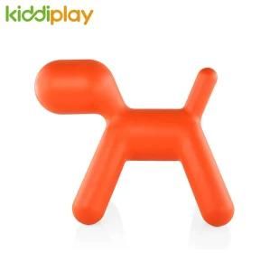 Hot Sale Kindergarten Furniture Indoor Children Playground Puppy Abstract Plastic Dog