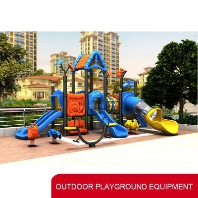 Factory Price Colorful Plastic Commercial Outdoor Equipment Slide Playground