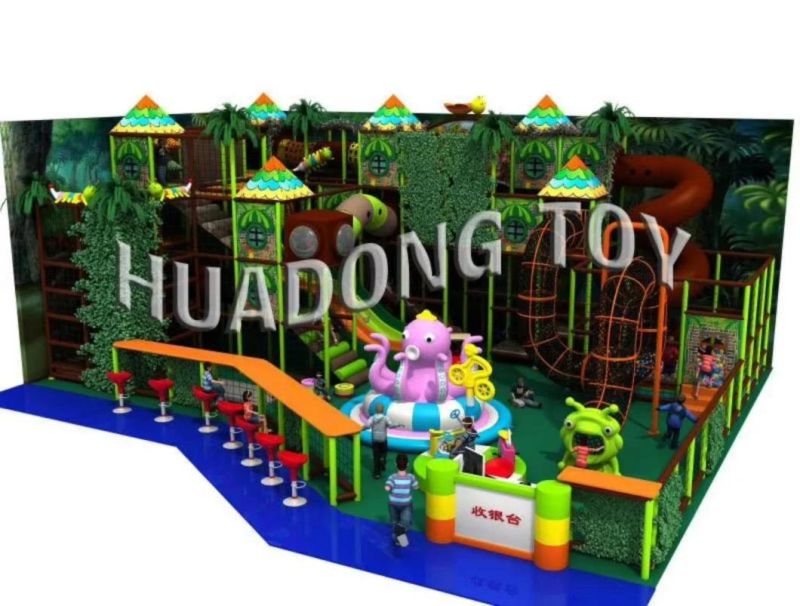 Commercial Kids Indoor Playground, Kids Naughty Castle, Kids Indoor Play Equipment