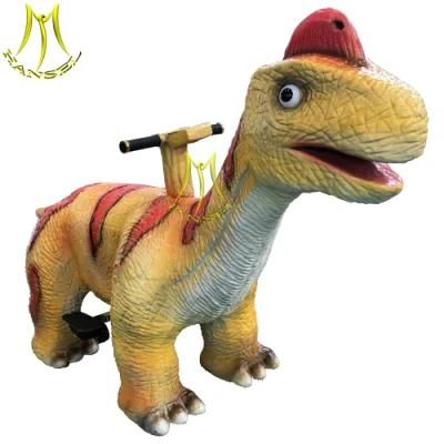 Hansel Amusement Park Entertainment Dinosaurs Electric Walking Dinosaur Scooter