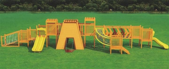 Kids Paradise Wooden Climbing Frames/Wooden Play Center/Toddler Outdoor Playsets