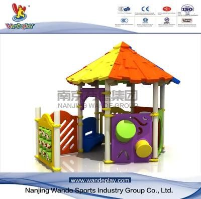 Wandeplay Children Plastic Toy Amusement Park Outdoor Playground Equipment with Wd-15D0278-01b