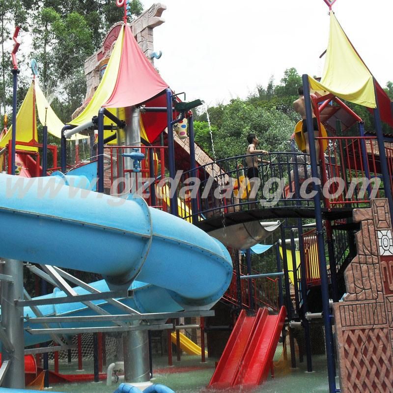 Fiberglass & Iron Maya Paradise Aqua House