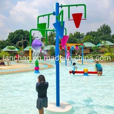 Kids Water Park Playground Games Splash Pad Equipment