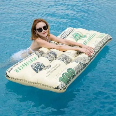 Summer Water Play Toys Inflatable Swimming Pool USD Dollar Pool Float for Adult