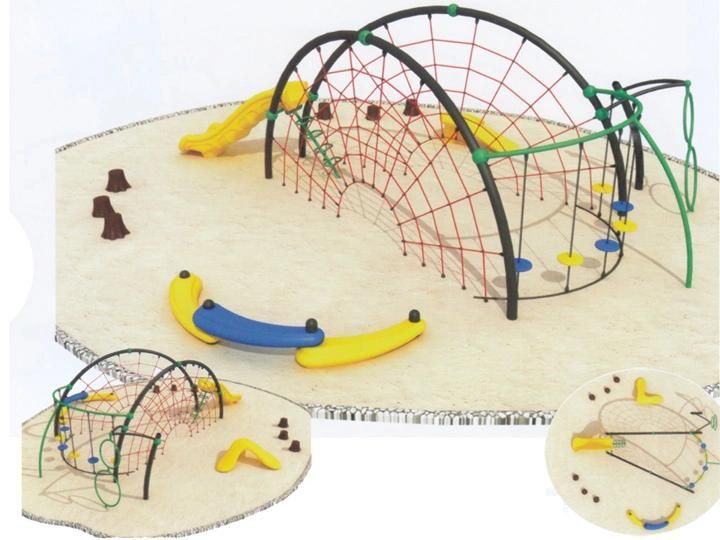 Large Size Outdoor Climbing Playground for Children