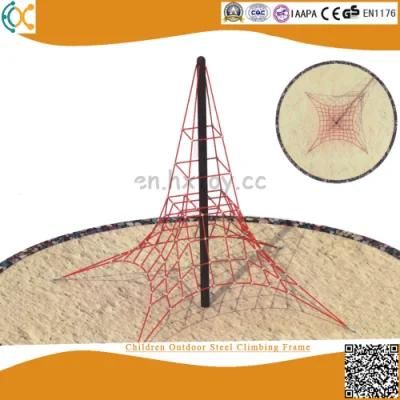 Large Size Outdoor Steel Climbing Structure for Kids