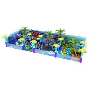 Sea Theme Rectangle Children Commercial Safety Funny Indoor Playground Equipment