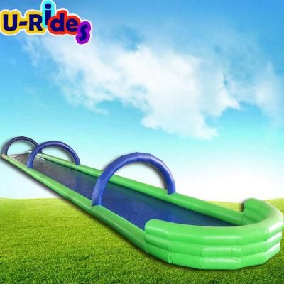 City slide inflatable water slide with swimming pool