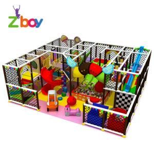 Candy Theme Indoor Kids Play Area with Trampoline