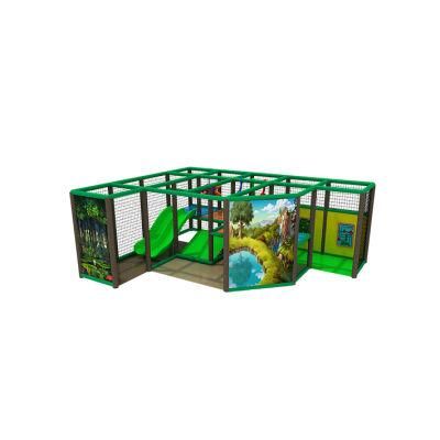 Plastic Slide Trampoline Park Indoor Playground