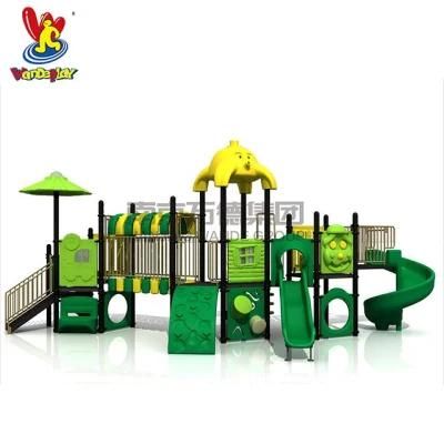 Kids Play Slide House Equipment Outdoor Playground for Sale Play House