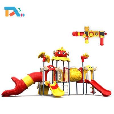 Customized Large Outdoor Playground Equipment Slide Strawberry Series