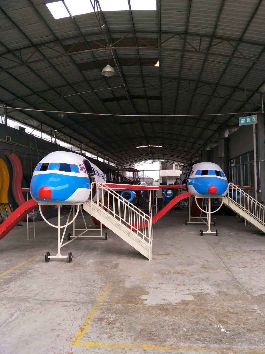 Fiber Glass Air Plane Playground for Sale (TY-71235B)