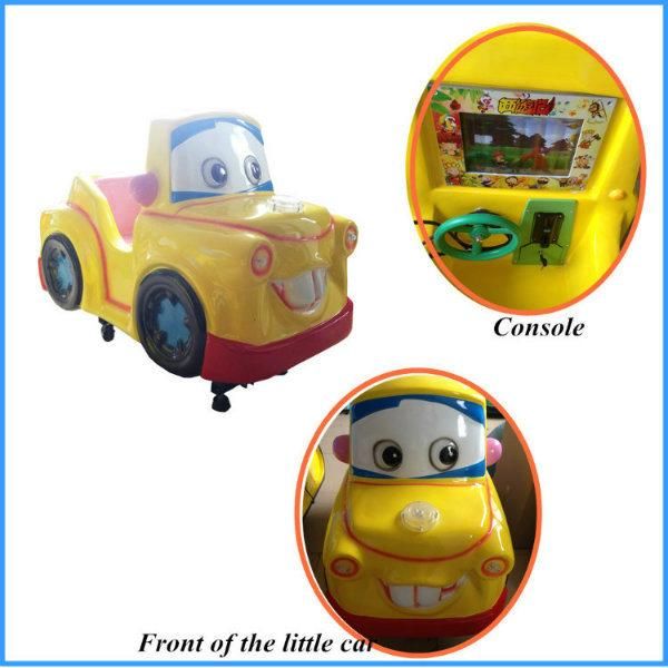 Coin Operated Baby Car Kiddie Ride Games with Musice and Video