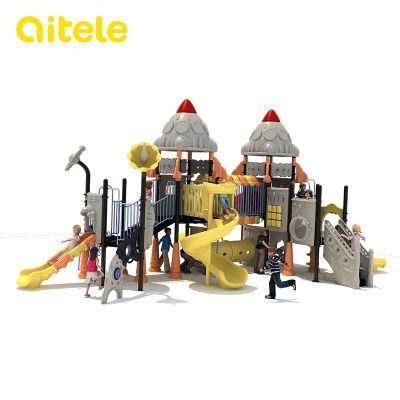 Interstellar Adventure Plastic Interstellar Craft Kids Playground Equipment