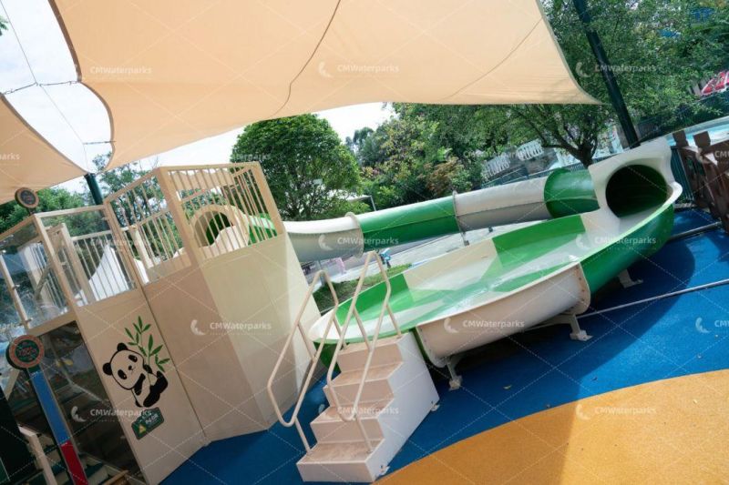 Customized Fiberglass Water Slide Outdoor Water Park Equipment