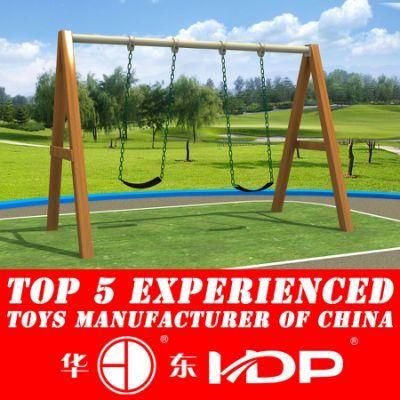 Playground Set Outdoor Wooden Swing