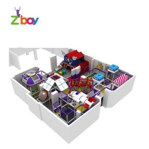 Commercial Colorful Kids Naughty Castle Indoor Playground Tubes Equipment for Sale