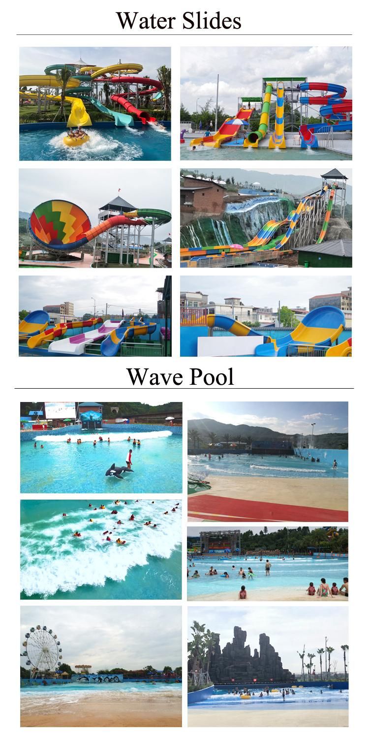 Customized Water Park Equipment Artificial Wave Pool Machine