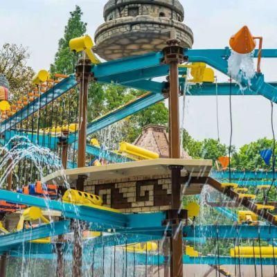 Hot Sale Water Park Equipment Fiberglass Water Pool Slide Water House