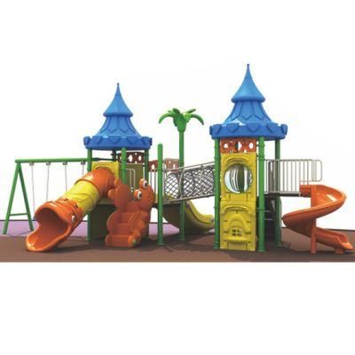 Customized Children&prime;s Outdoor Playground Equipment Amusement Park Slide Swing Set