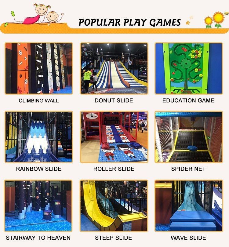 China Professional Indoor Playground Large Fiberglass Slide for Children 