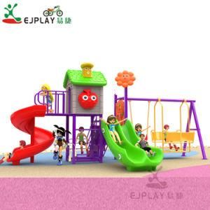 Apple Play House Equipment with Different Kinds of Slides