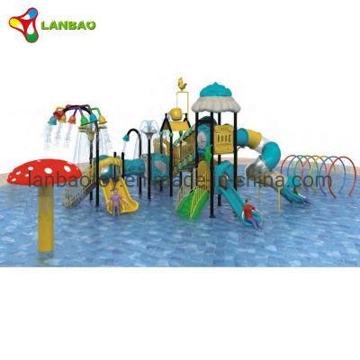 Colorful Amusement Play Plastic Water Park Outdoor Playground for Children