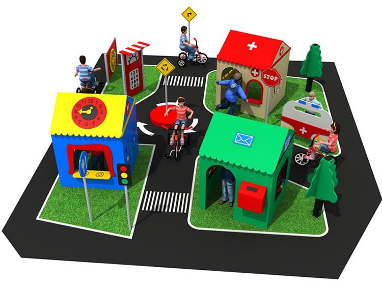 High Quality PE Series Big Outdoor Playground Equipment for Children
