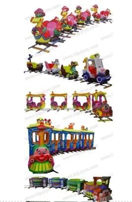 Professional Kids Electric Train Tracks Amusement Park Trains for Sale