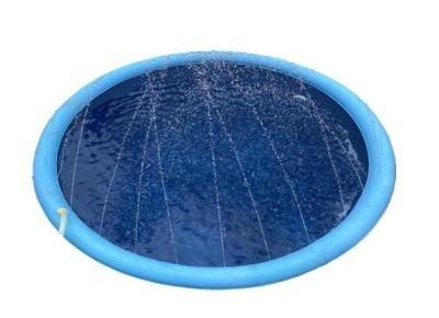 Wholesale Custom 170cm Summer Outdoor Play Water Games Kids Inflatable Splash Pad