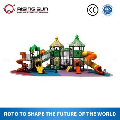 Rotomolded OEM Customized Factory Colorful Plastic Commercial Outdoor Slide Playground