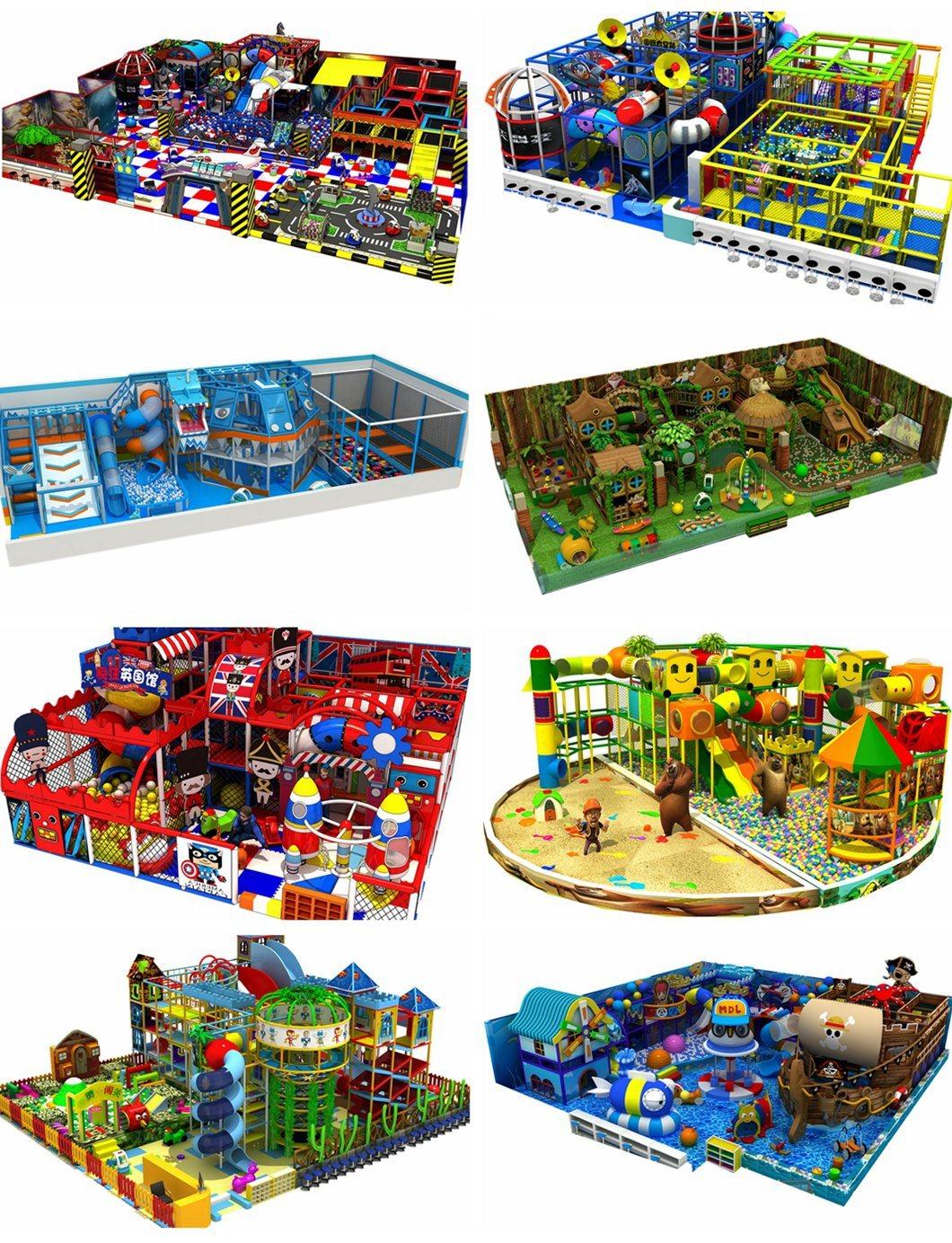 Customized Kids Playground Equipment Indoor Mall Amusement Park Castle Series