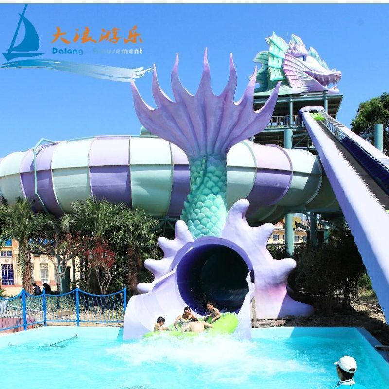 Waterpark Slides Amusement Park Equipment Indoor Amusement Park Equipment Pool Slide