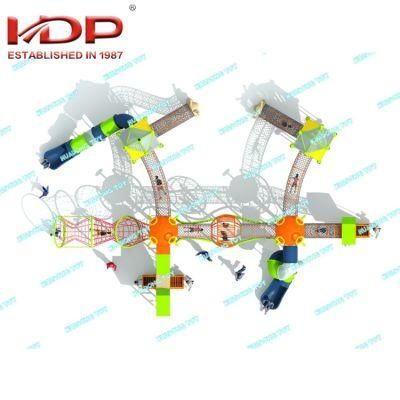 Outdoor Climbing Rope Net Fitness Playground for Child