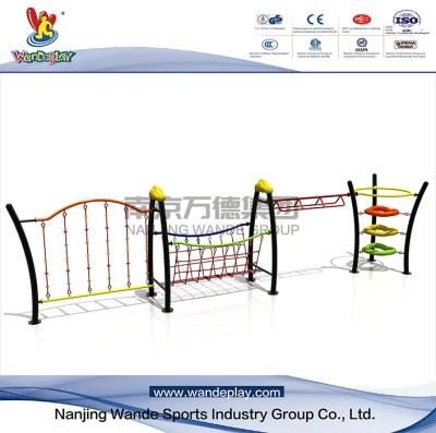 Wandeplay Net Climbing Children Plastic Toy Amusement Park Outdoor Playground Equipment with Wd-16D0390-01g