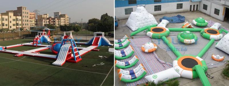 Aqua Fun Pools Sports Course Inflatable Obstacles Toys