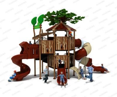 PE Plate Series Kids Playground Outdoor Slide Equipment