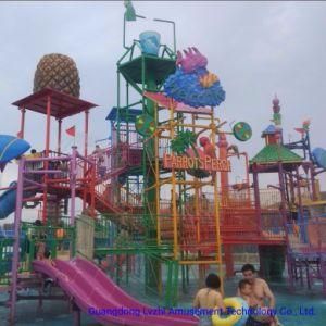 Jungle Tower Water Playground for Aqua Park (WH-044)