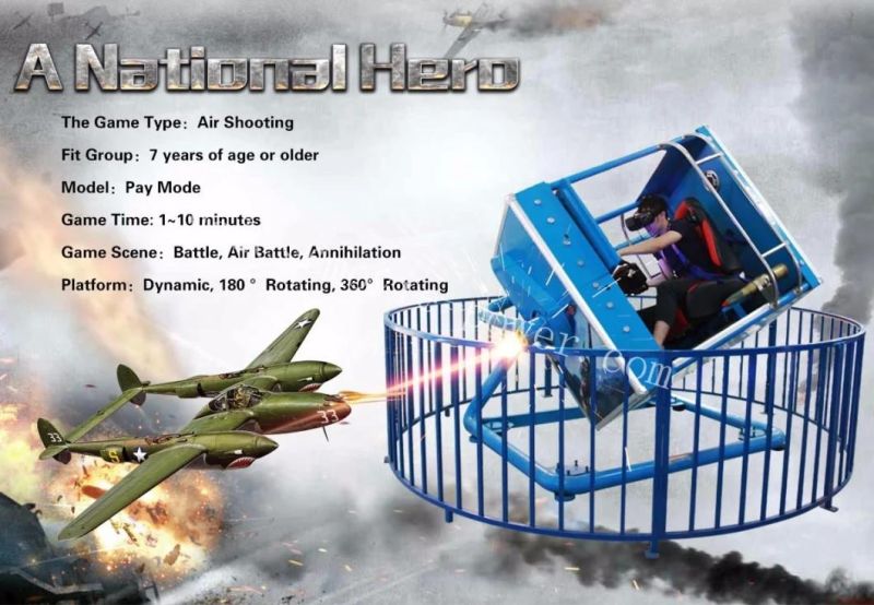 China Manufaccturer 9d Vr Flying Game Flight Simulator for Sale