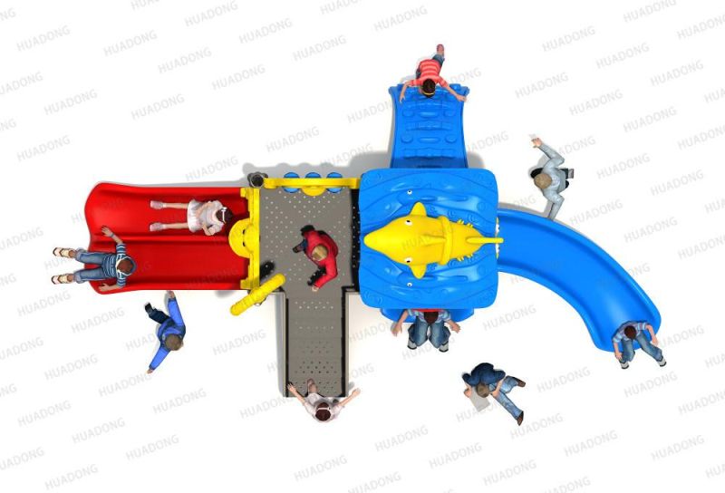 Animal Paradise Series Playground Kids Slide Outdoor Equipment