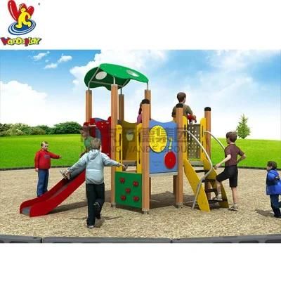Amusement Park Slide Kids Wood Toy Equipment for Garden