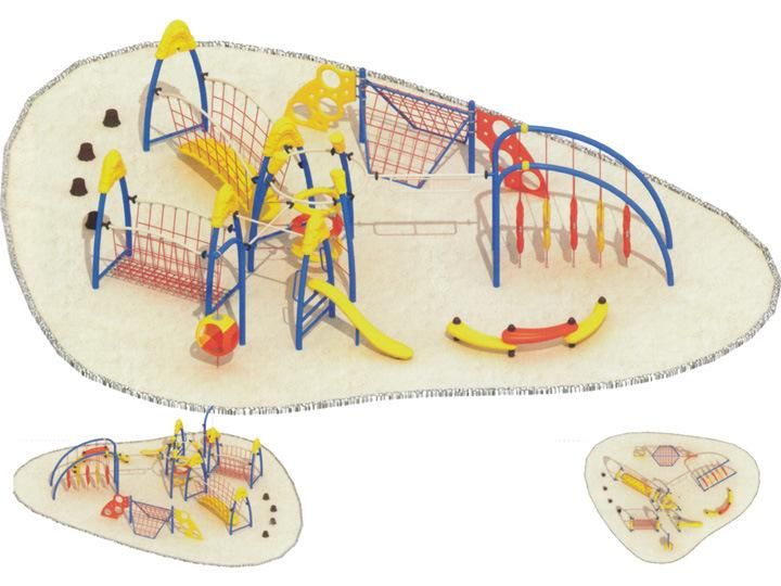 Large Size Outdoor Climbing Playground Games for Children