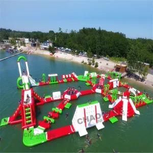 Commercial Giant Inflatable Floating Water Park for Water Sports