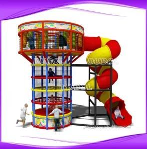 Kids Playground Set with Twisted Slide