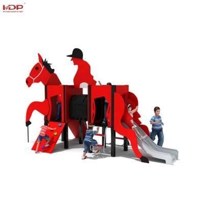 High Quality Customized Commercial Children Individuation Outdoor Playground Plastic Slide
