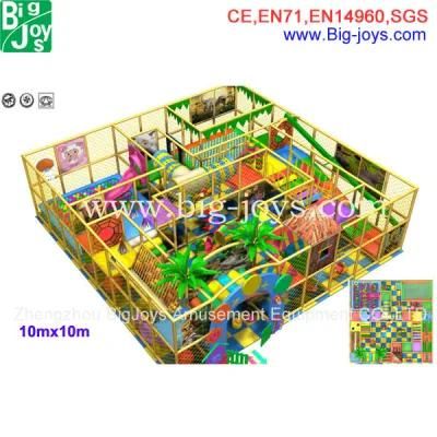 Hot Selling Commercial Children Indoor Soft Playground Equipmen (BJ-AT72) T